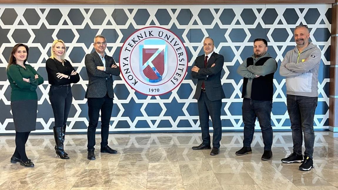 Karatay Özel Eğitim Meslek Okulundan Konya Teknik Üniversitesi Sağlık Kültür ve Spor Daire Başkanlığına ziyaret